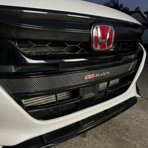 CV3 10th GEN HONDA ACCORD CARBON FIBER FRONT BUMPER PLATE
